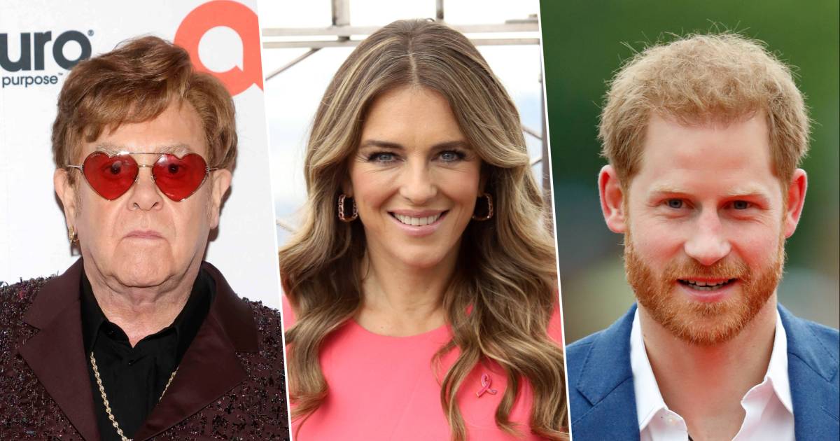 Il principe Harry va oggi in tribunale con Elizabeth Hurley ed Elton John |  Proprietà