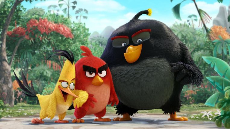 it de film Angry Birds, die in mei 2016 in de bioscoop verschijnt. Beeld Rovio