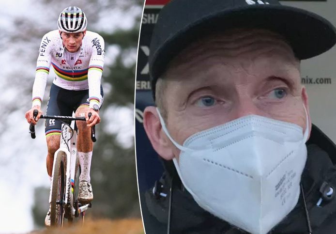 Mathieu van der Poel en zijn vader Adrie.