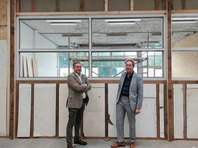 Materiaal oude Markland College krijgt tweede leven in KTS-gebouw: ‘Kozijnen passen als een bus’