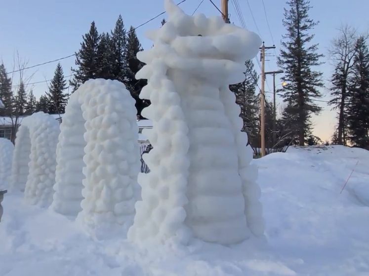 Vous pensiez vous débrouiller en bonshommes de neige? Vous pouvez aller vous rhabiller!