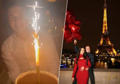 KIJK. “Blij je blij te zien”:  Oumi verrast Remco Evenepoel op romantisch valentijnsweekend in Parijs