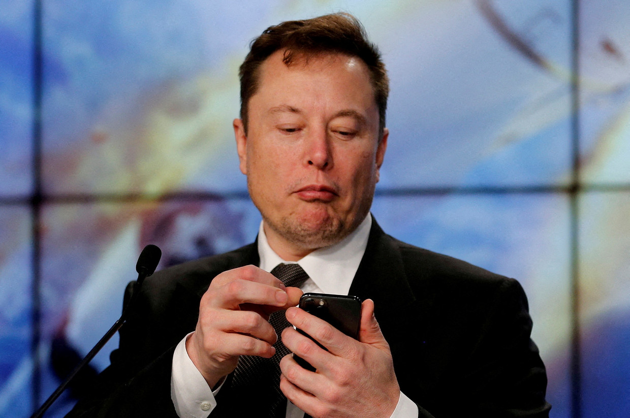 Er zit ondertussen meer dan 15 miljard dollar tussen het bedrag dat Musk ervoor overhad en wat het bedrijf nu waard is op de beurs. Beeld REUTERS