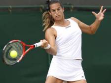 Amélie Mauresmo en 8e de finale à Wimbledon