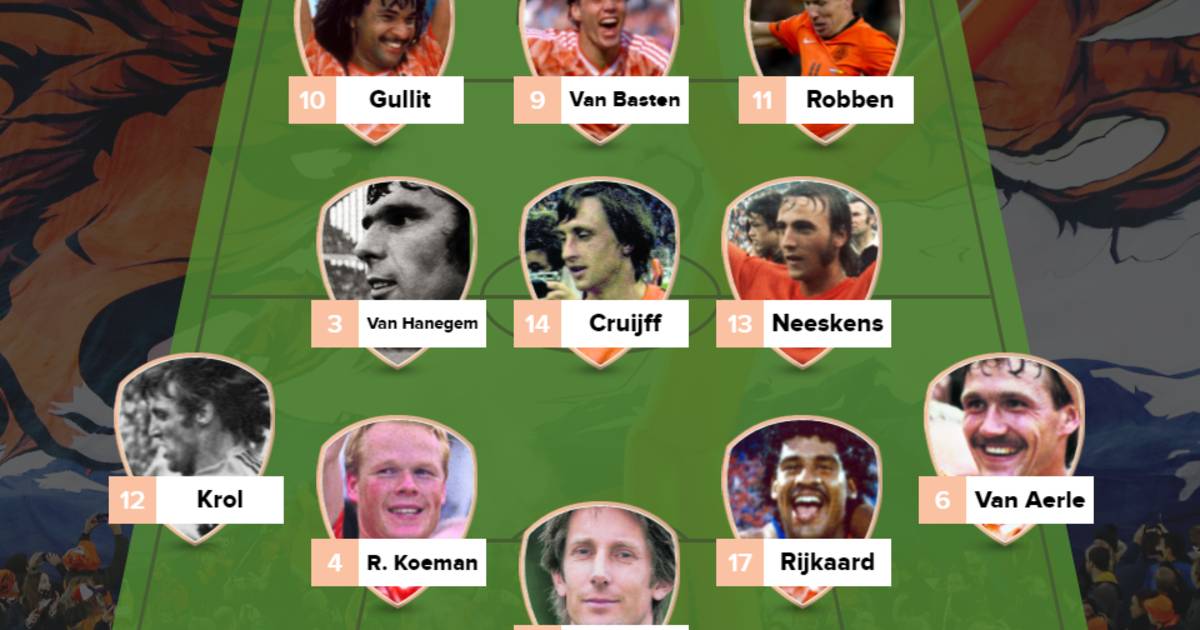 Het beste Oranje aller tijden onze experts kiezen de beste elf spelers Nederlands voetbal
