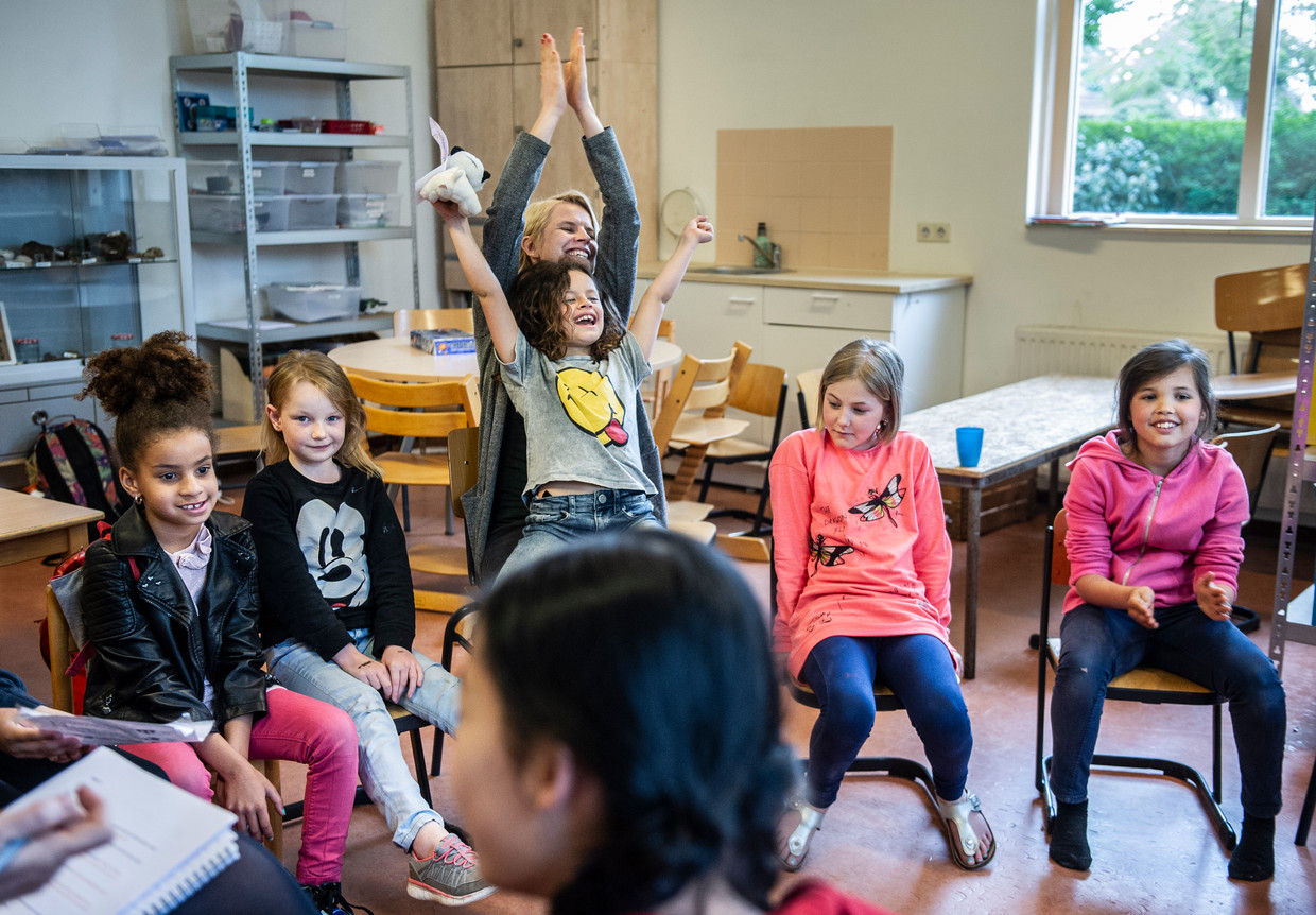 Goed burgerschapsonderwijs is belangrijk om volwaardig mee te kunnen doen in de samenleving.  Beeld Koen Verheijden