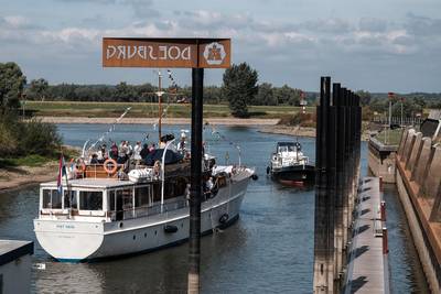 Prinses Juliana wilde haar servies terug op de Piet Hein