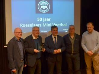 Roeselaars Minivoetbal viert 50ste verjaardag met koninklijke titel