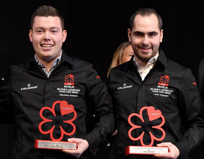 Twintigers Jean Vrijdaghs en Sébastien Hankard van Le Gastronome in Paliseul kregen voor het eerst een Michelin-ster én ook allebei de Young Chef Award.