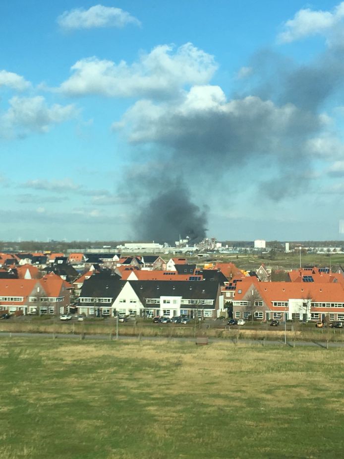 Brand bij Eastman