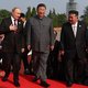 ‘De grote wederopstanding’: Xi, Poetin en Kim samen op militaire parade in Peking