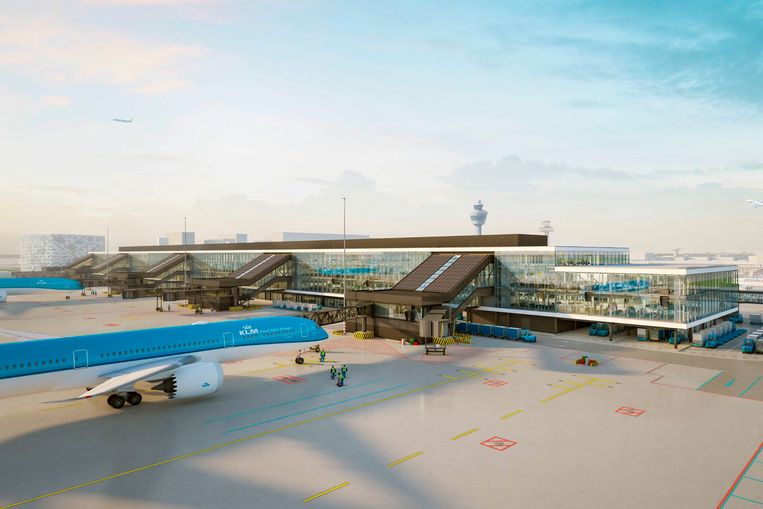 Vertraagd en duurder: nieuwe hoofdbrekens Schiphol bij bouw van pier