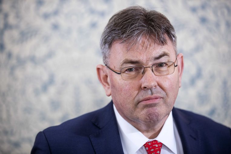 Derk Jan Eppink, lid van Europees Parlement namens Forum voor Democratie. Beeld ANP
