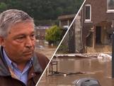 Nieuwsteam filmt ineenstorting ondergelopen huis in België