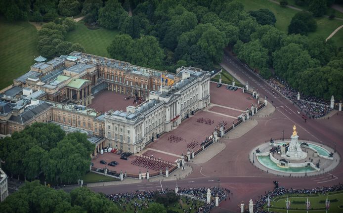 Buckingham Palace in Londen.