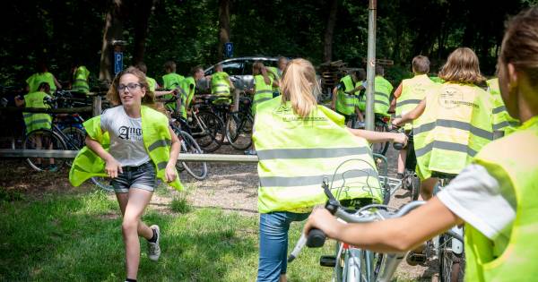 Groep 8 is geland in de bossen van Mook