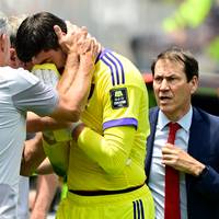 Rudi Garcia na 2-1-verlies: ‘Geen spijt van wissel Thibaut Courtois’