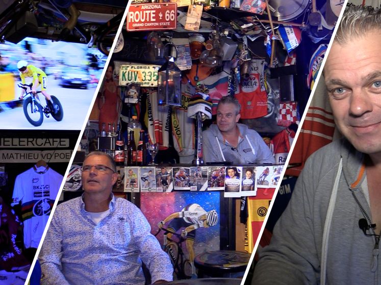Ricardo heeft wielermancave en is superfan van Van der Poel: 'Machtig mooi toch?'