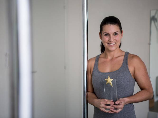 Yamina Saelens (30) Belgisch kampioene paaldansen
