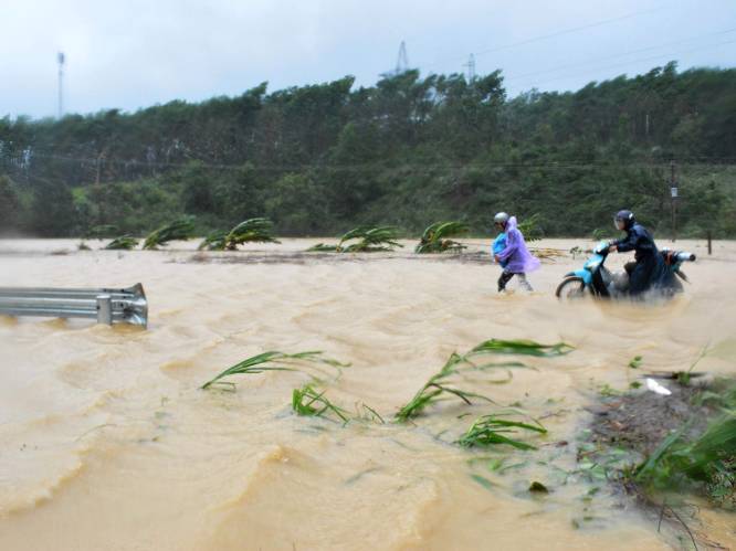 Zware tyfoon maakt al 61 doden in Vietnam