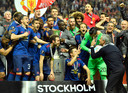Manchester United won de Europa League in 2017 ten koste van Ajax.