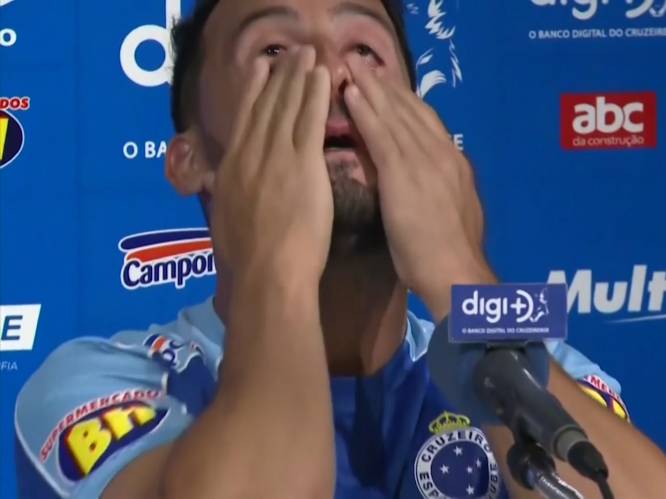 Braziliaanse voetballer kan tranen niet bedwingen wanneer hij praat over geweld in thuisland van Venezolaanse tegenspelers