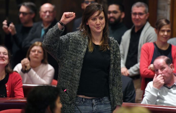 Line De Witte van oppositiepartij PVDA stelt dat Leuven de 'far west' is geworden waar willekeur en de markt bepalend zijn in de wooncrisis.