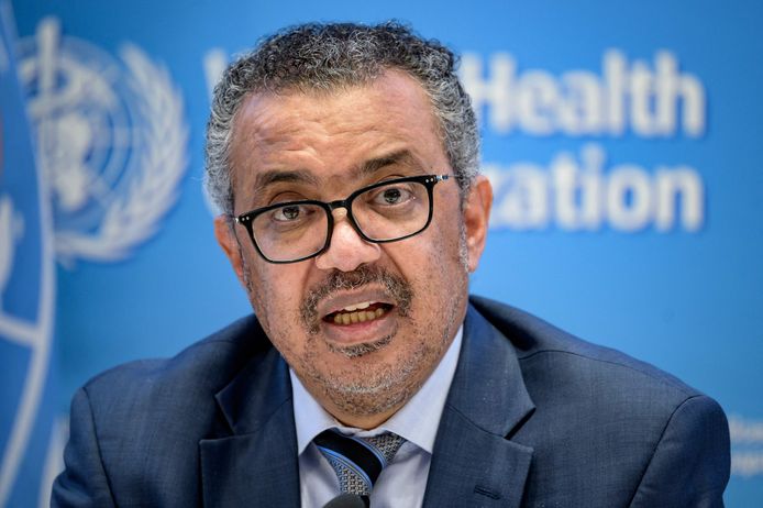 WHO-topman Tedros Adhanom Ghebreyesus.