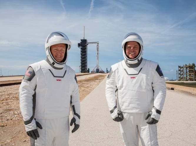 Deze twee beste vrienden zitten aan het stuur van de allereerste bemande commerciële ruimtevlucht