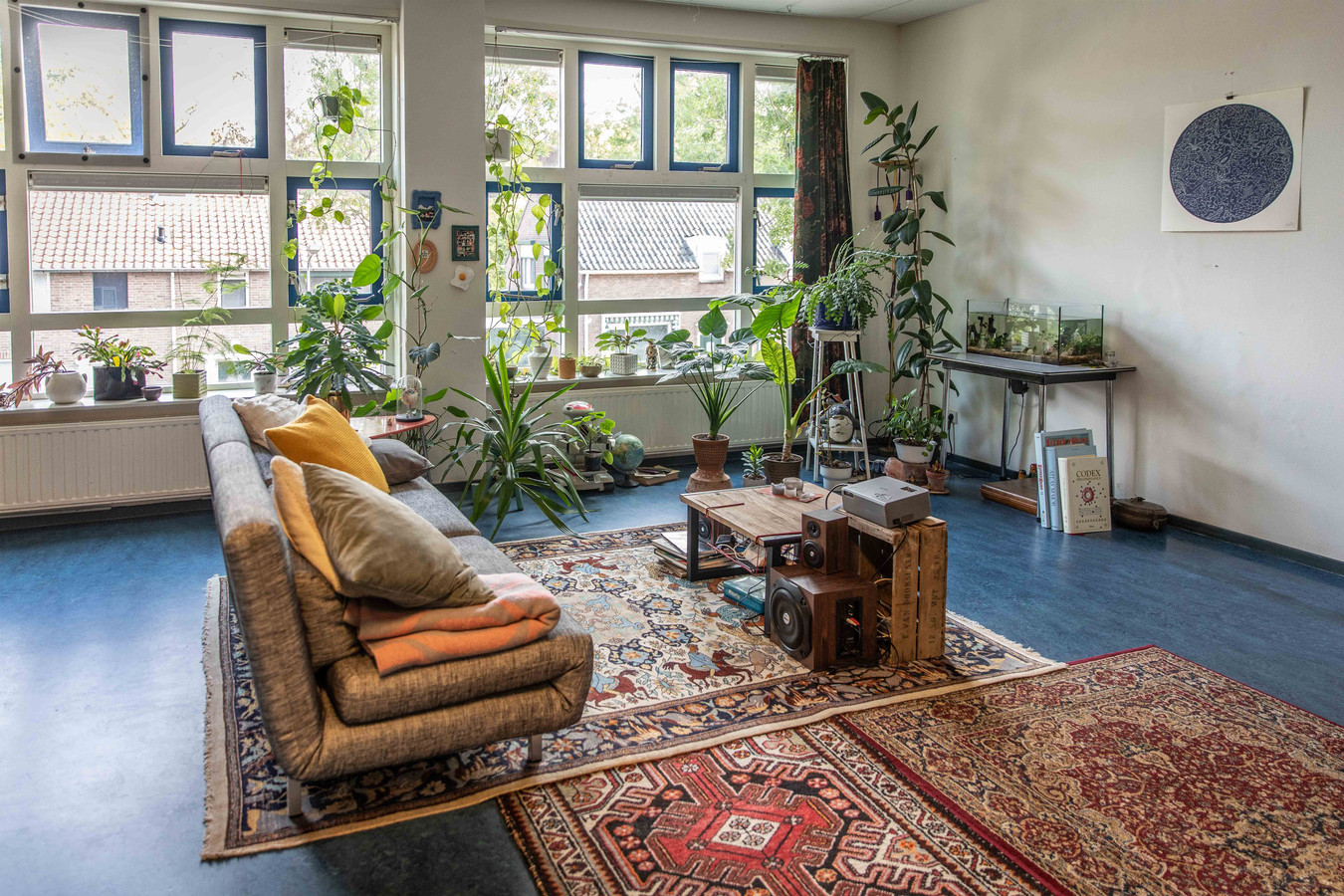 Leela's kamer was tot tweeënhalf jaar terug het domein van groep 7 van de Kloetingseschool