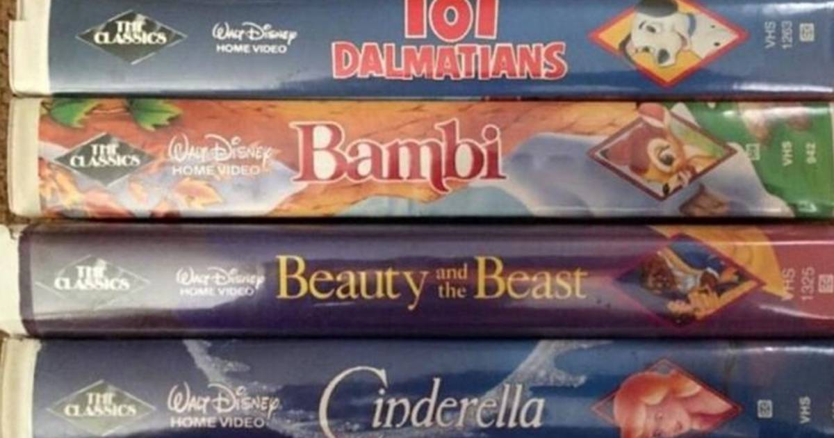 Ces cassettes VHS de Disney valent près de 10.000 euros Insolite
