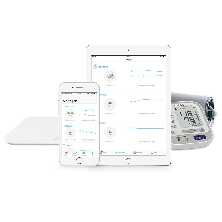 De thuiszorg app Beeld Focuscura