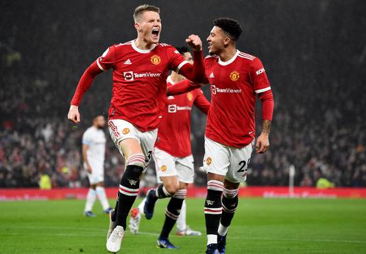 Scott McTominay en Jadon Sancho maakten de 1-0 en 2-0.