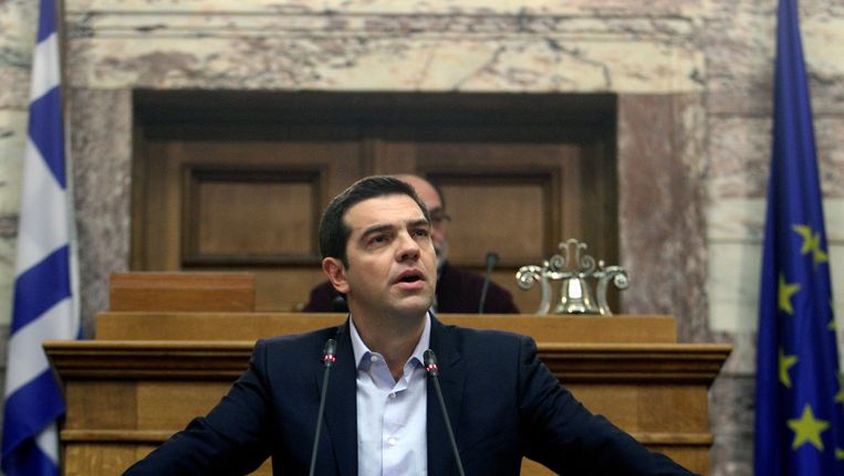 Alexis Tsipras Beeld epa