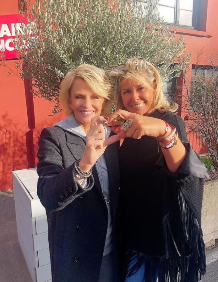 Sophie Davant et Caroline Margeridon
